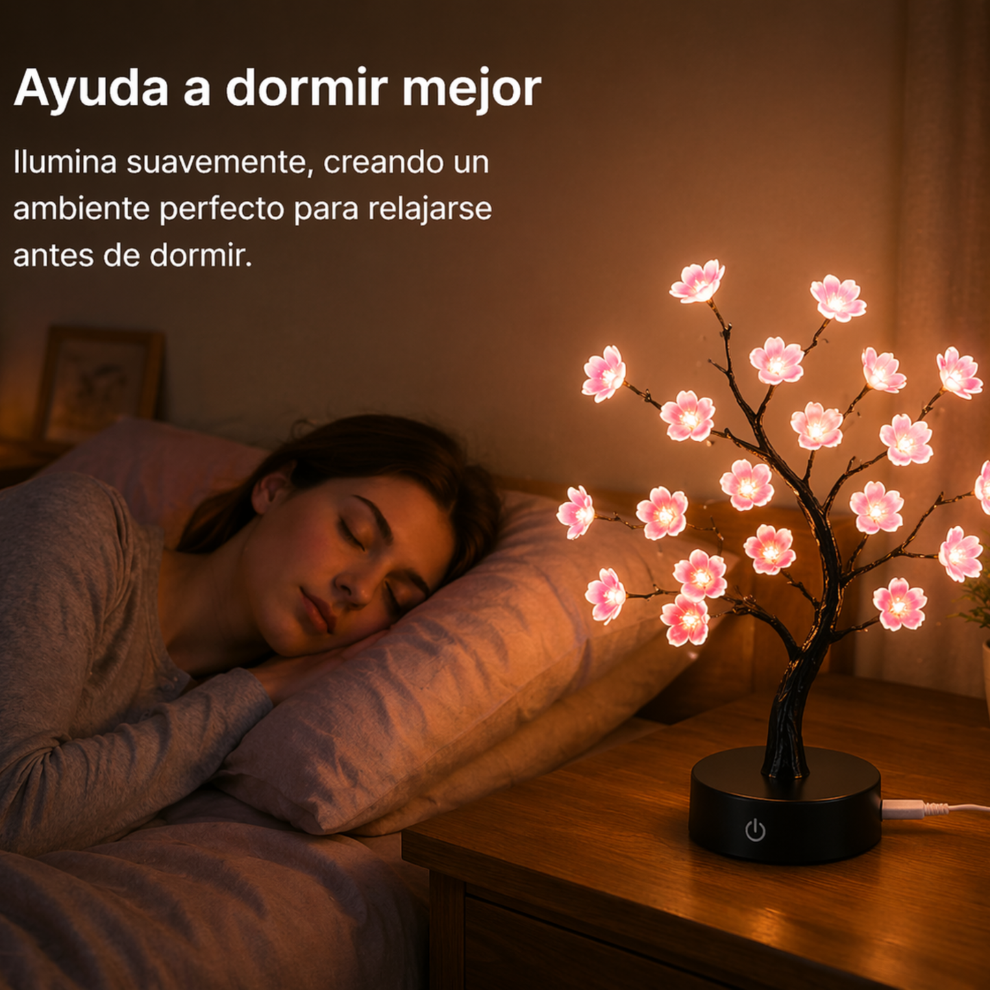 Sakura Light - Lámpara Led Bonsái
