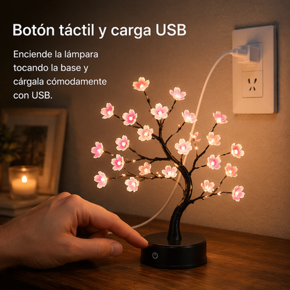 Sakura Light - Lámpara Led Bonsái